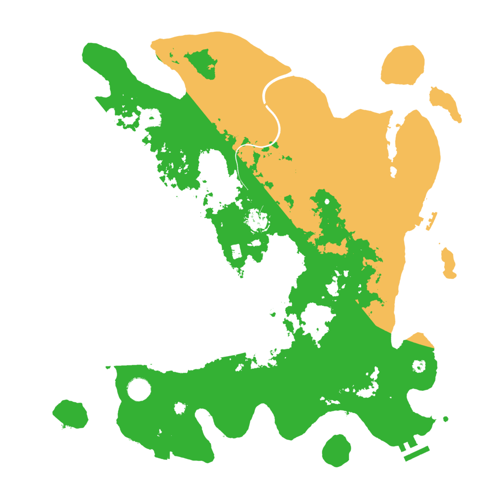 Biome Rust Map: Procedural Map, Size: 3800, Seed: 1642750477