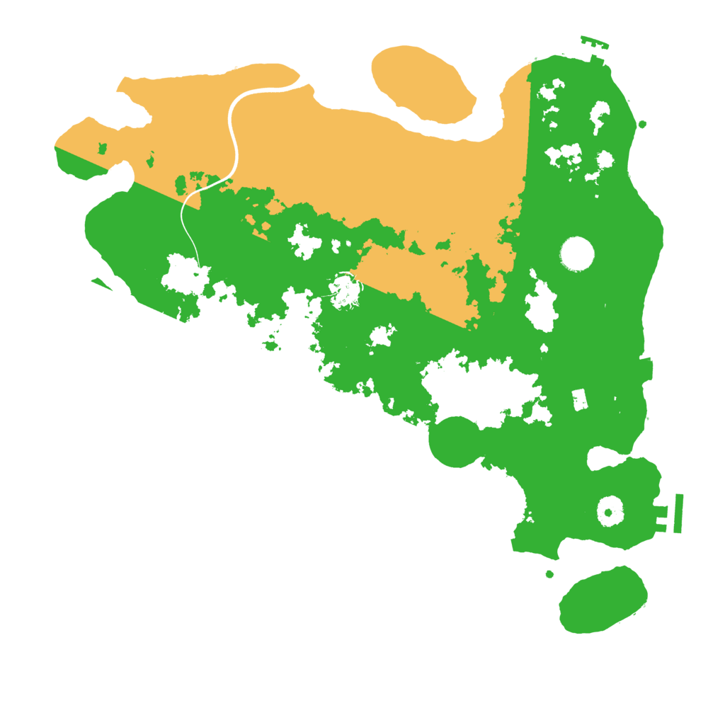 Biome Rust Map: Procedural Map, Size: 3750, Seed: 1749481774