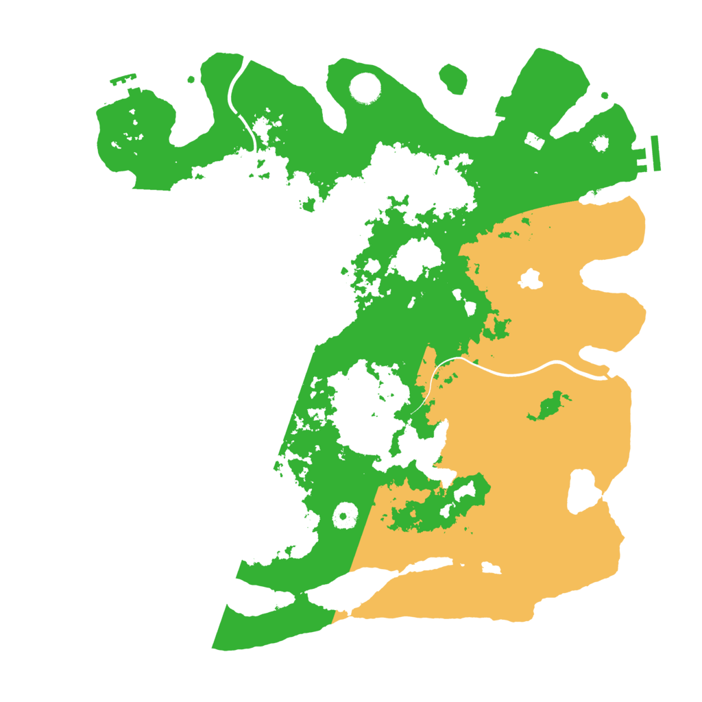 Biome Rust Map: Procedural Map, Size: 4000, Seed: 489848463