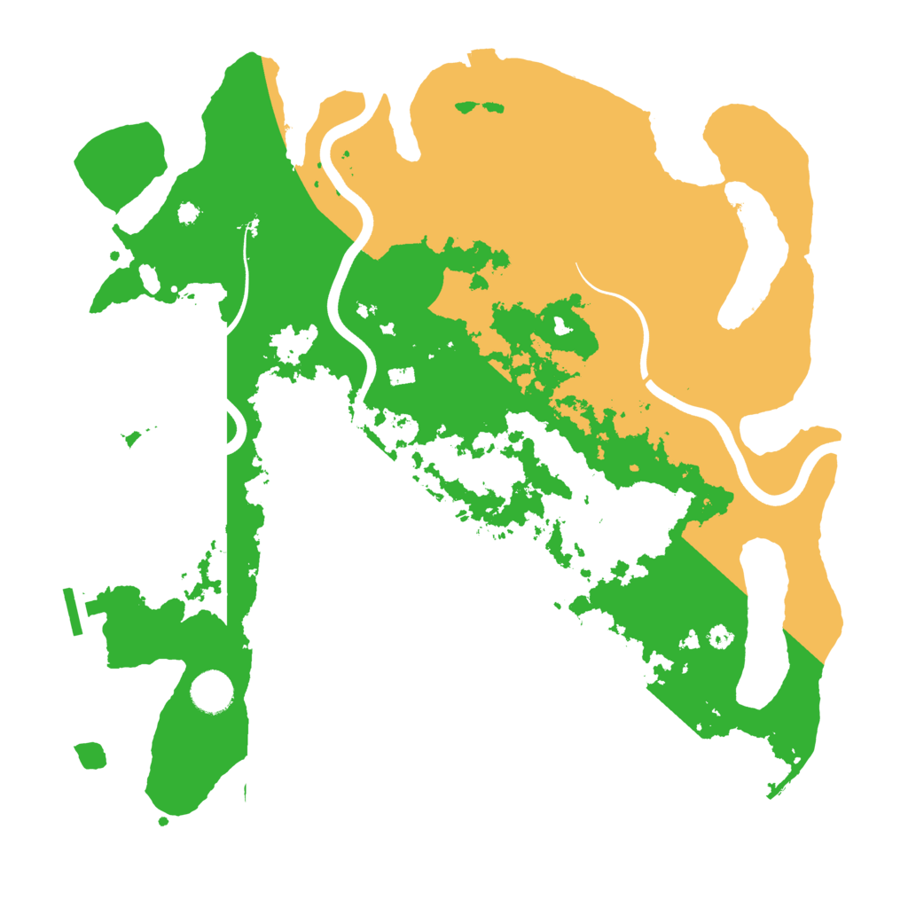 Biome Rust Map: Procedural Map, Size: 3800, Seed: 15488444