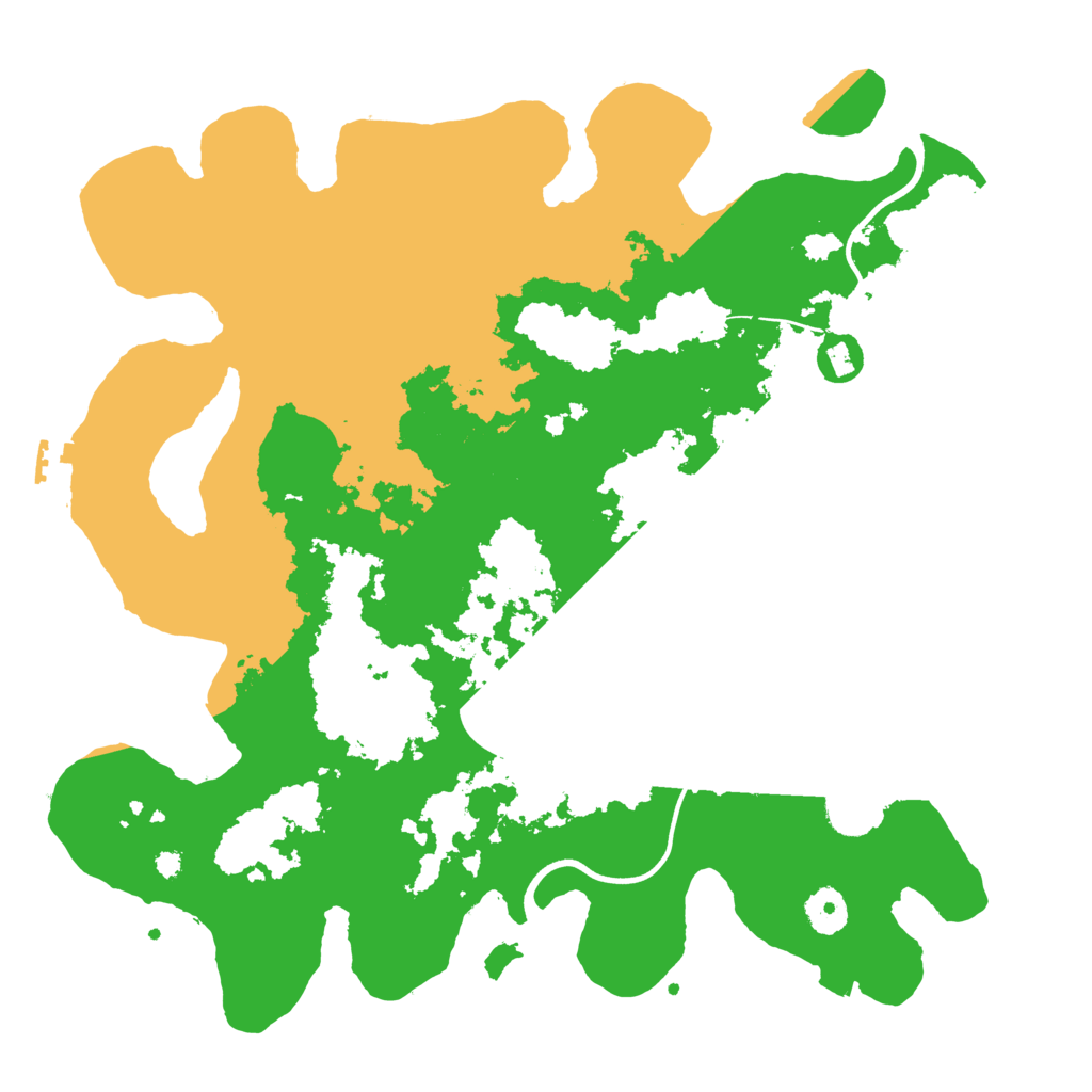 Biome Rust Map: Procedural Map, Size: 3750, Seed: 1274807797