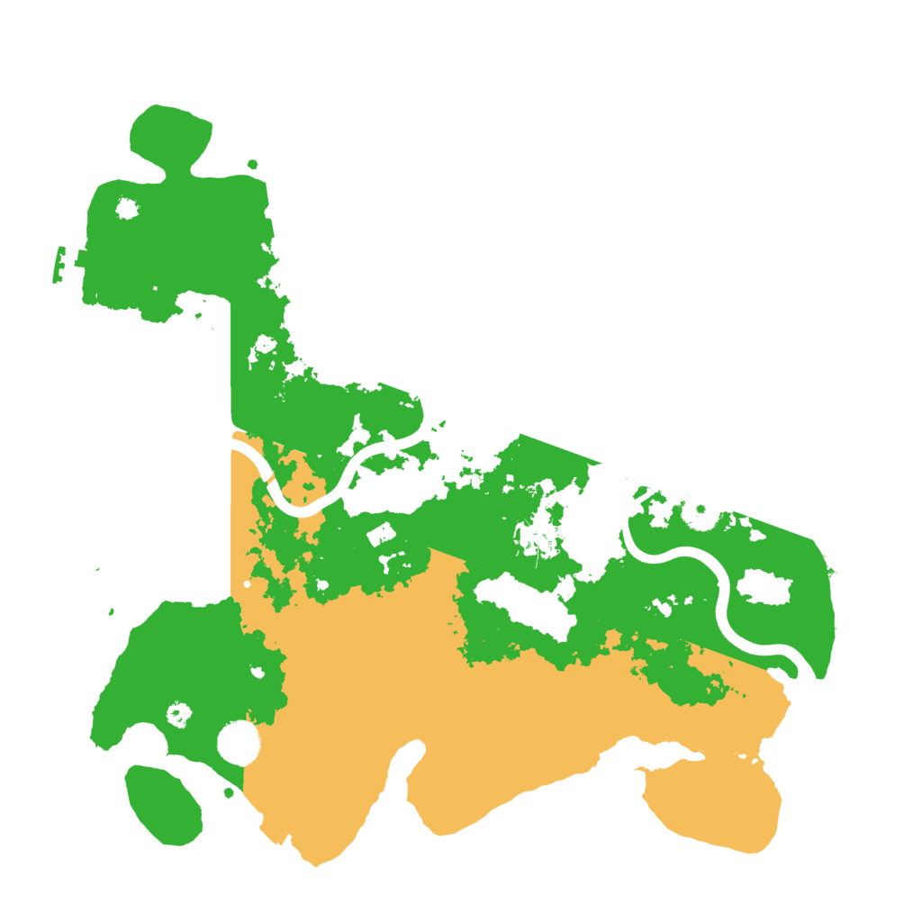 Biome Rust Map: Procedural Map, Size: 3750, Seed: 1304563