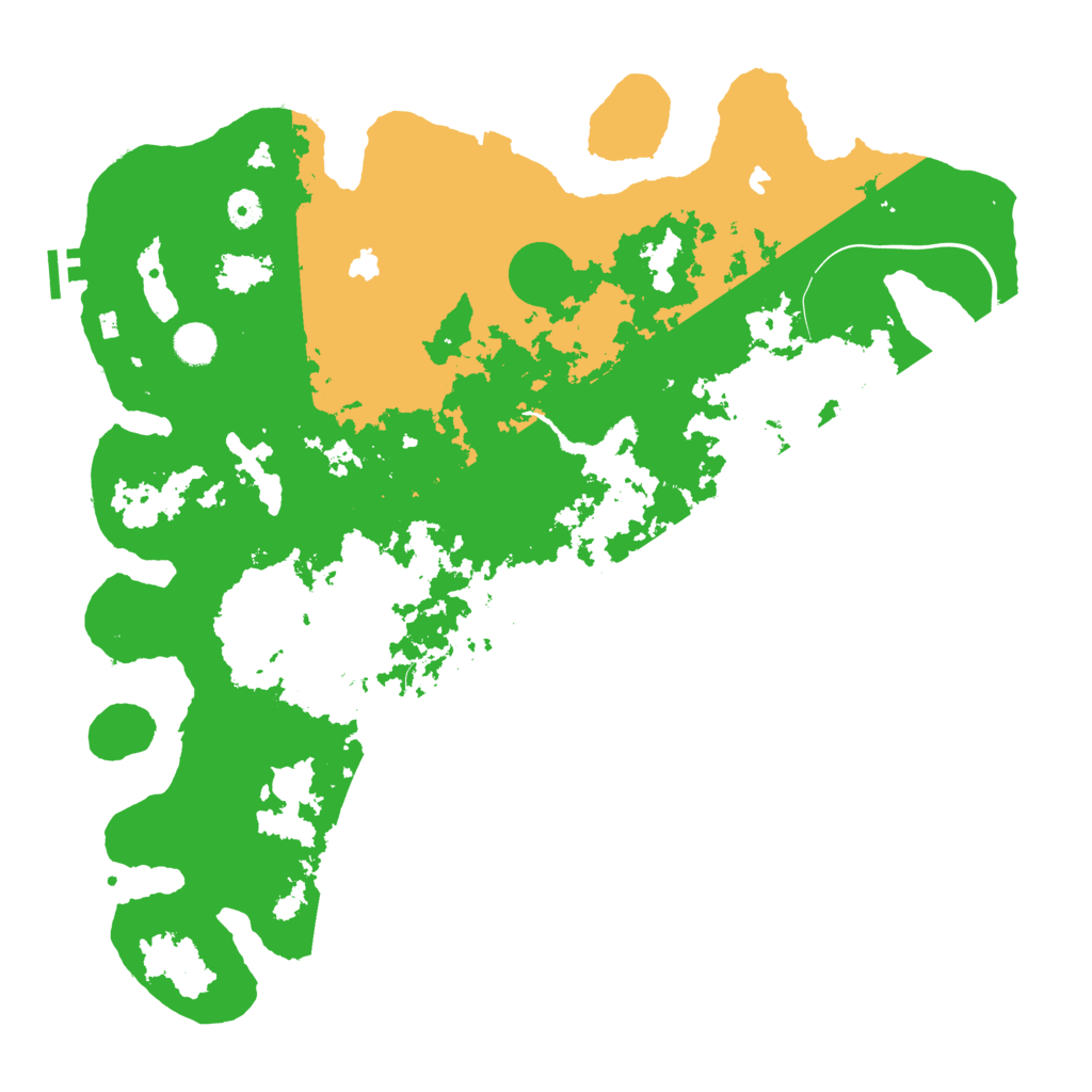Biome Rust Map: Procedural Map, Size: 4500, Seed: 925131237