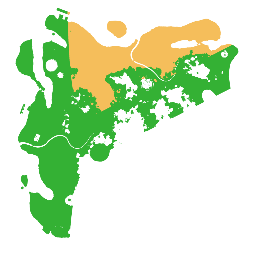 Biome Rust Map: Procedural Map, Size: 3750, Seed: 1825674147