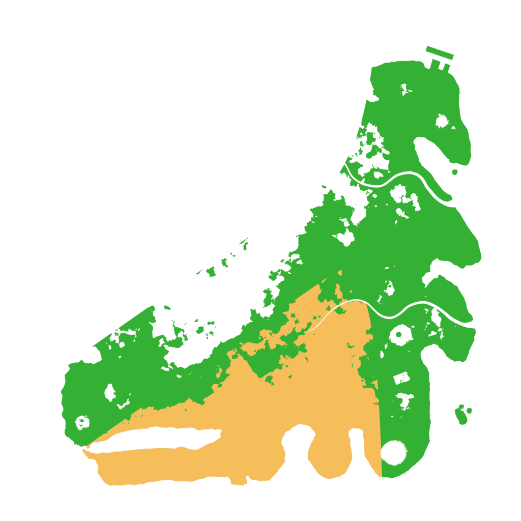 Biome Rust Map: Procedural Map, Size: 3750, Seed: 476119201