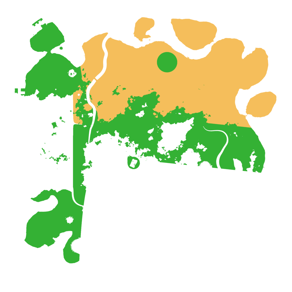 Biome Rust Map: Procedural Map, Size: 3803, Seed: 211169350