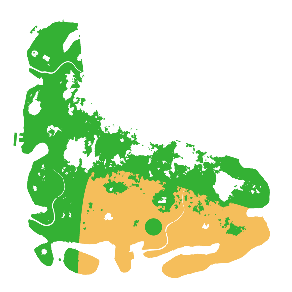 Biome Rust Map: Procedural Map, Size: 4500, Seed: 1330078560