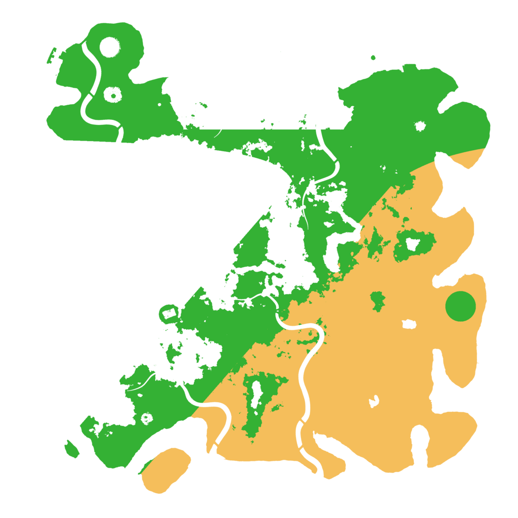Biome Rust Map: Procedural Map, Size: 4500, Seed: 1118246025