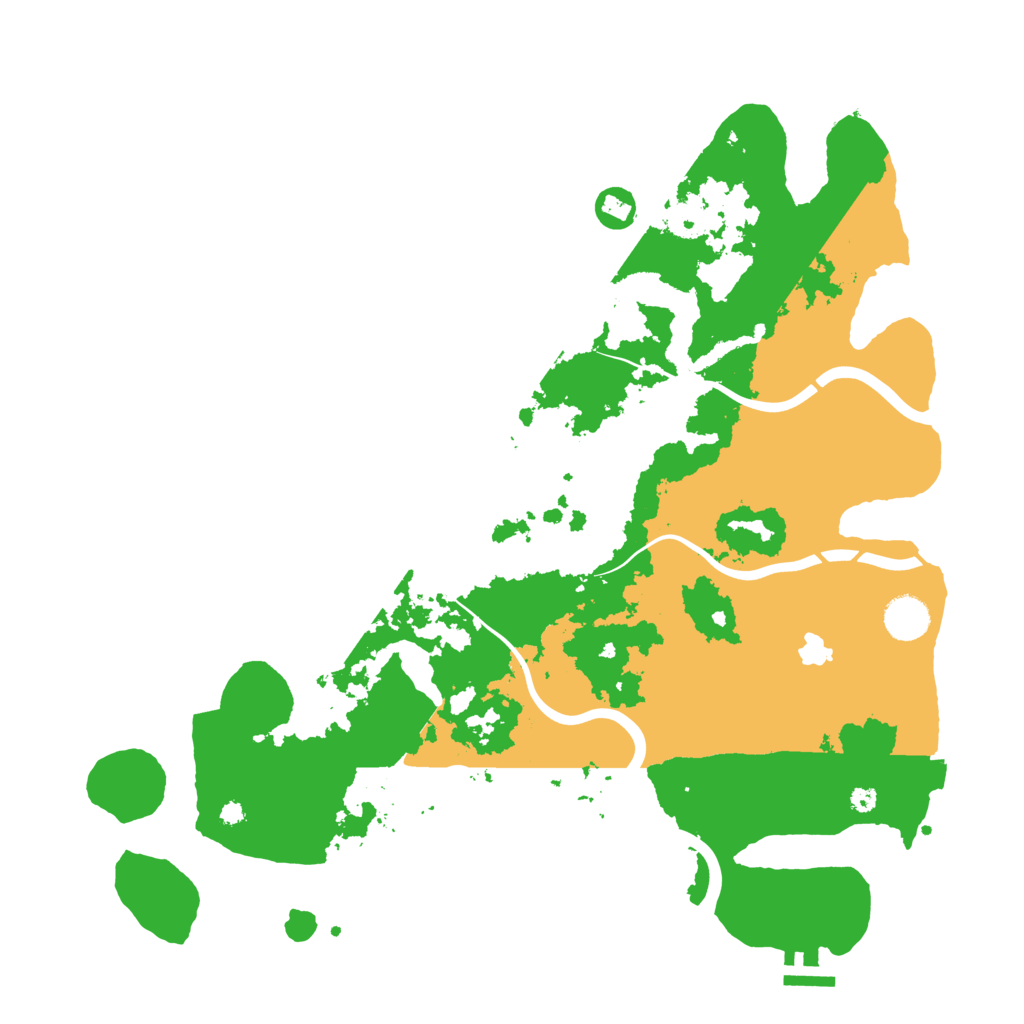 Biome Rust Map: Procedural Map, Size: 4000, Seed: 1515195059