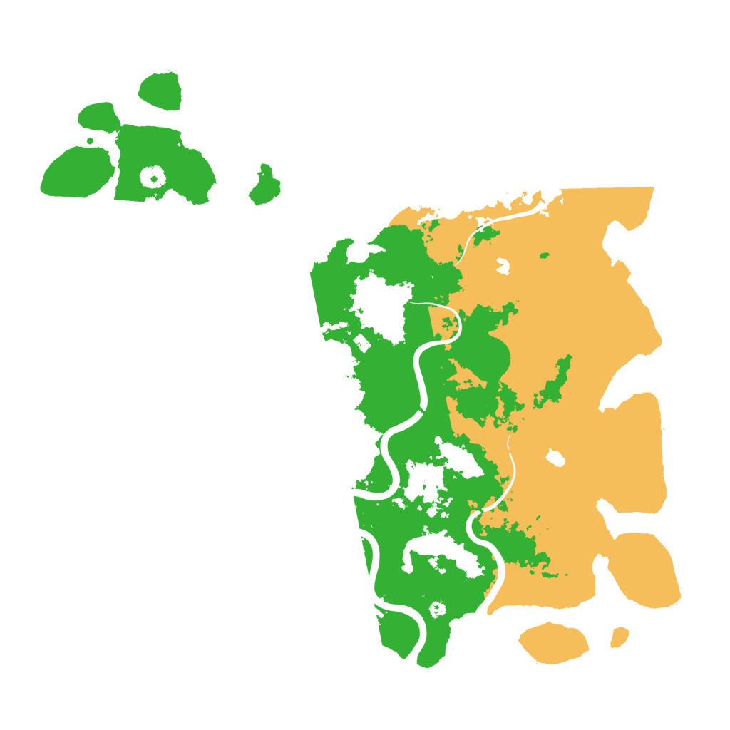 Biome Rust Map: Procedural Map, Size: 4500, Seed: 407164036