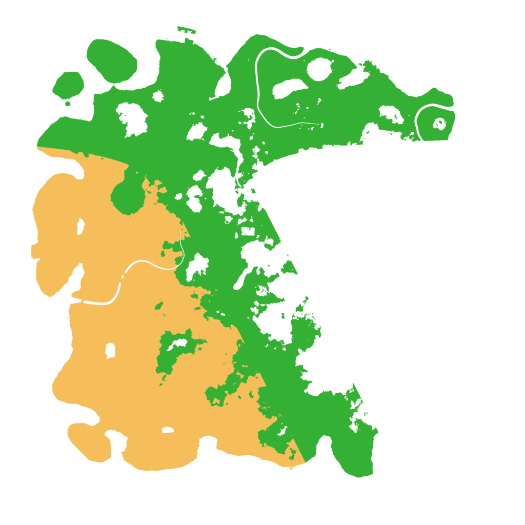Biome Rust Map: Procedural Map, Size: 4250, Seed: 148406150