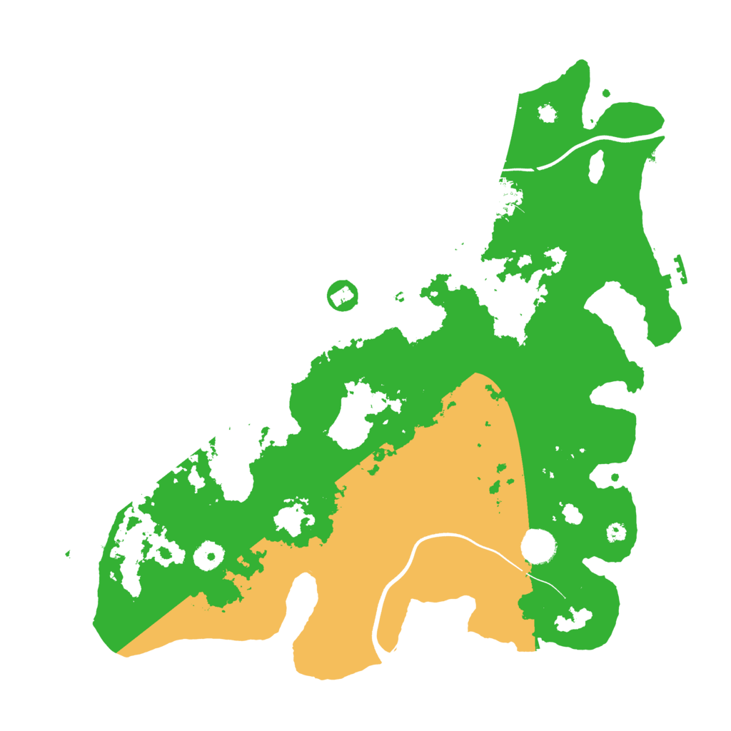 Biome Rust Map: Procedural Map, Size: 3750, Seed: 1812396864