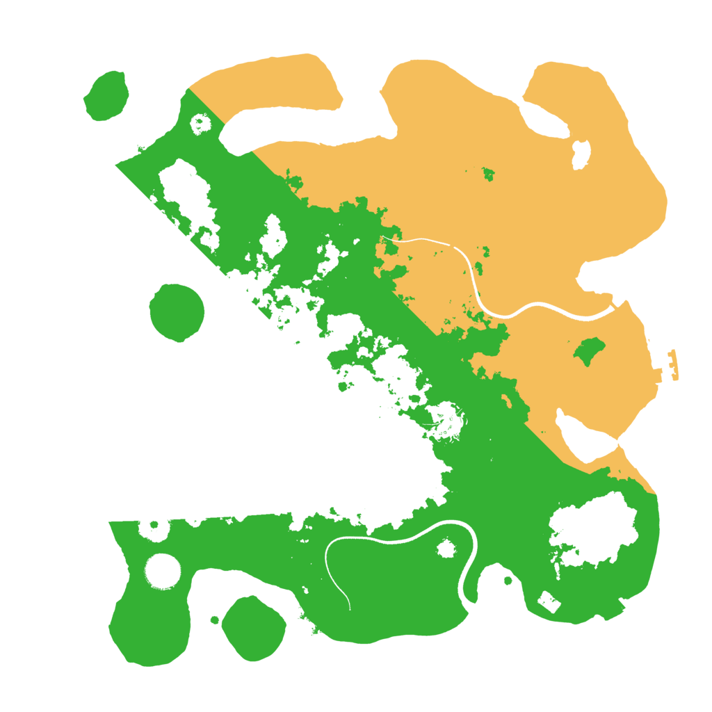Biome Rust Map: Procedural Map, Size: 3500, Seed: 1790128958