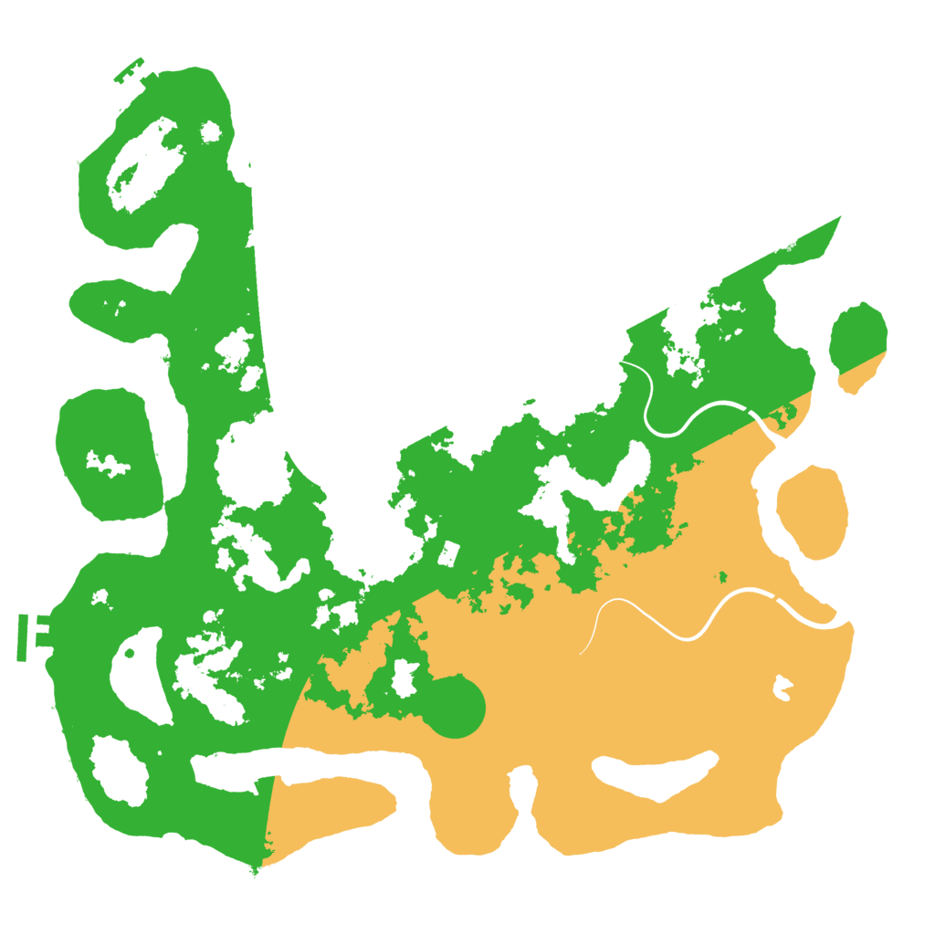 Biome Rust Map: Procedural Map, Size: 4000, Seed: 633621816