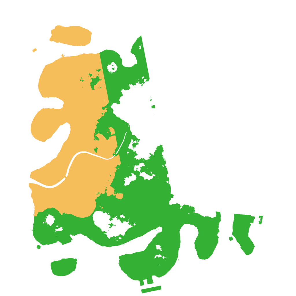 Biome Rust Map: Procedural Map, Size: 3000, Seed: 813494385