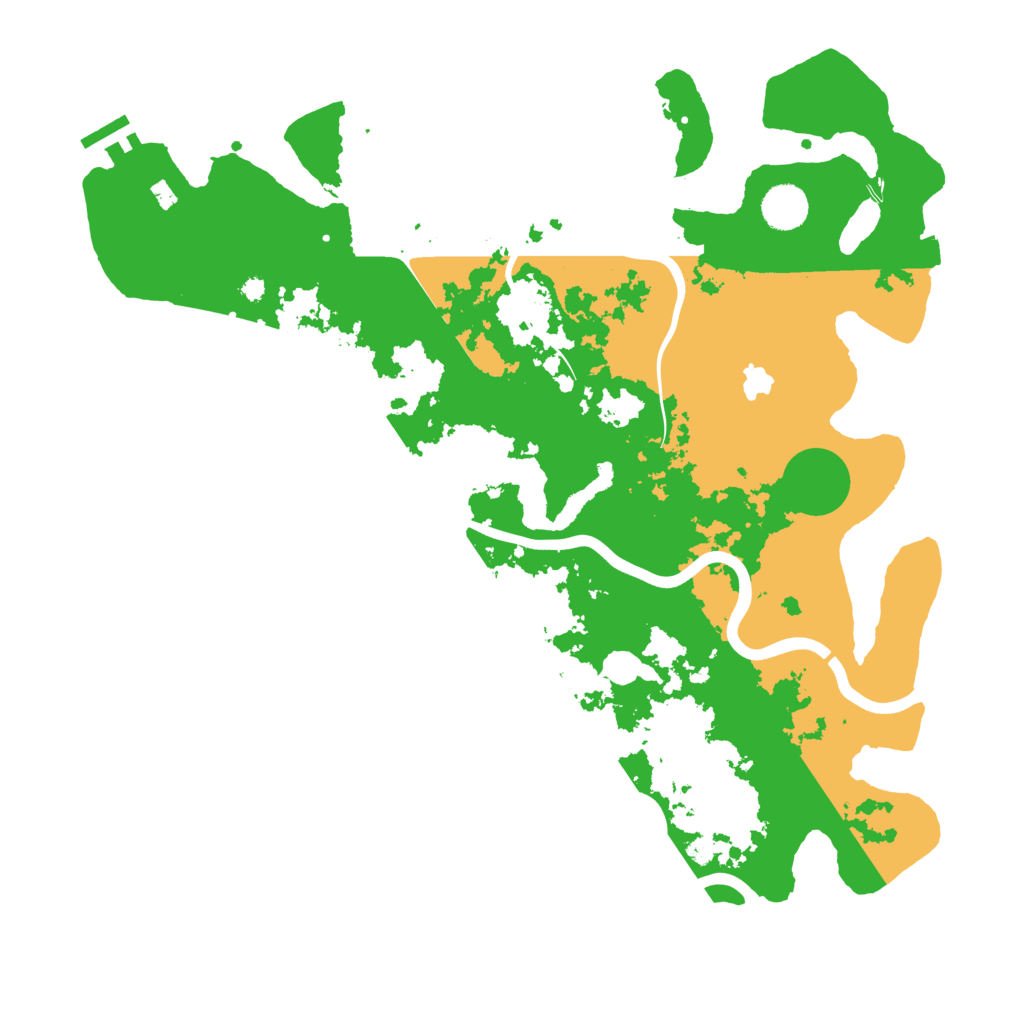 Biome Rust Map: Procedural Map, Size: 4000, Seed: 211027904