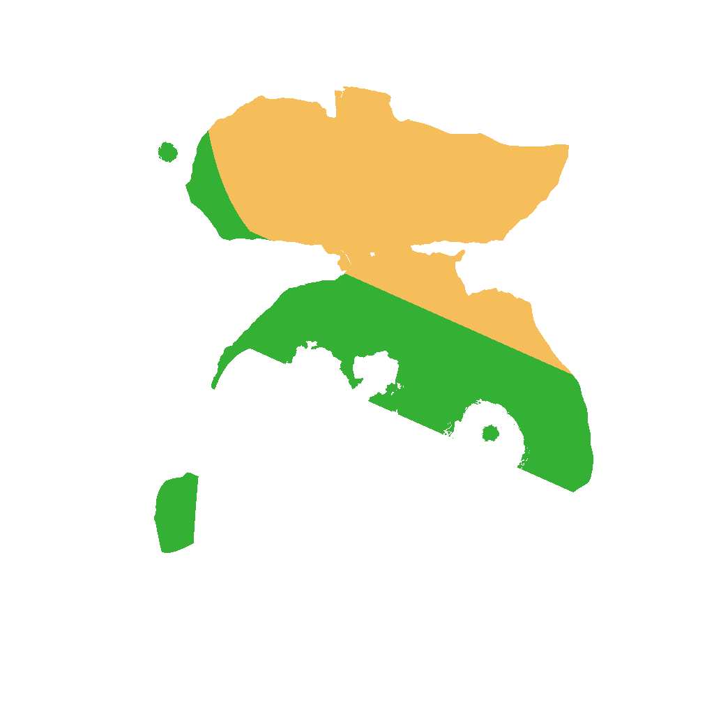 Biome Rust Map: Procedural Map, Size: 1500, Seed: 1815781734