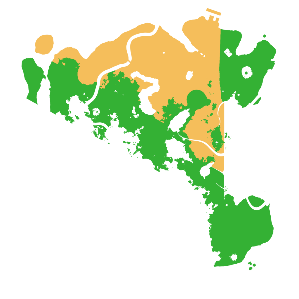 Biome Rust Map: Procedural Map, Size: 4000, Seed: 697912956