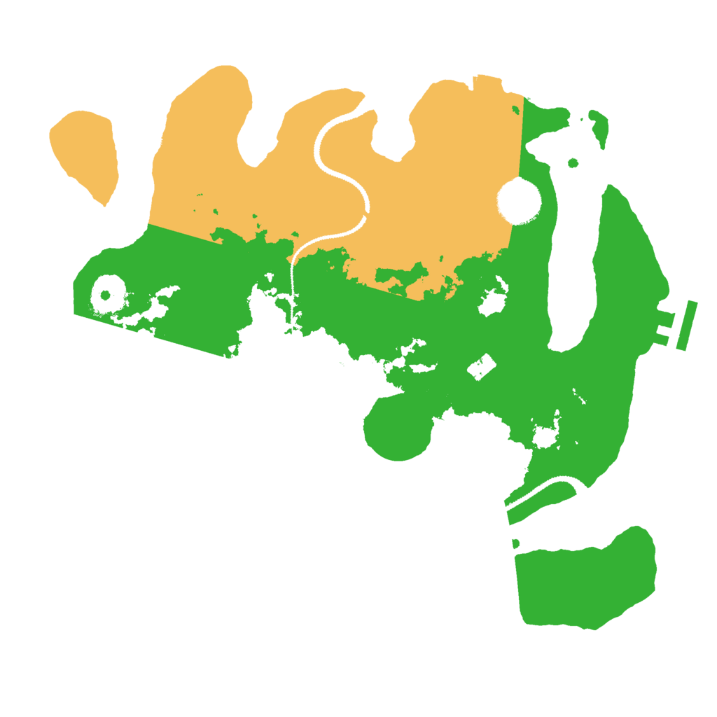Biome Rust Map: Procedural Map, Size: 2890, Seed: 2147483647