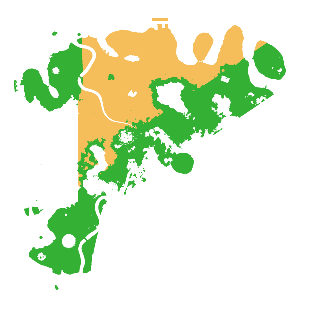 Biome Rust Map: Procedural Map, Size: 4000, Seed: 188389452