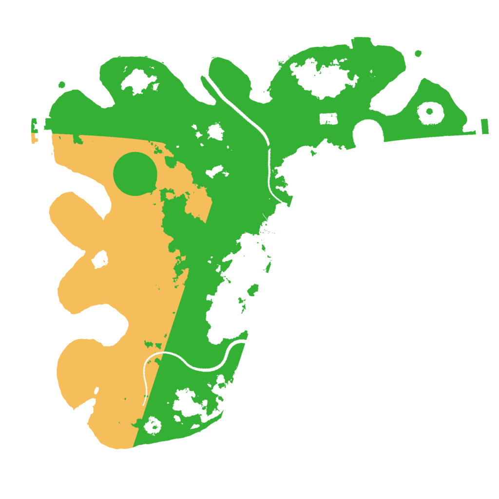 Biome Rust Map: Procedural Map, Size: 3000, Seed: 1532020934