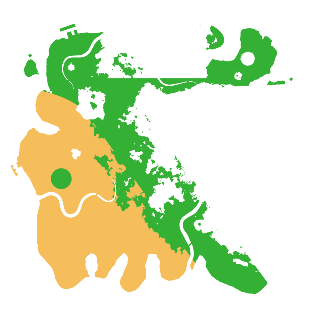 Biome Rust Map: Procedural Map, Size: 4000, Seed: 922108820