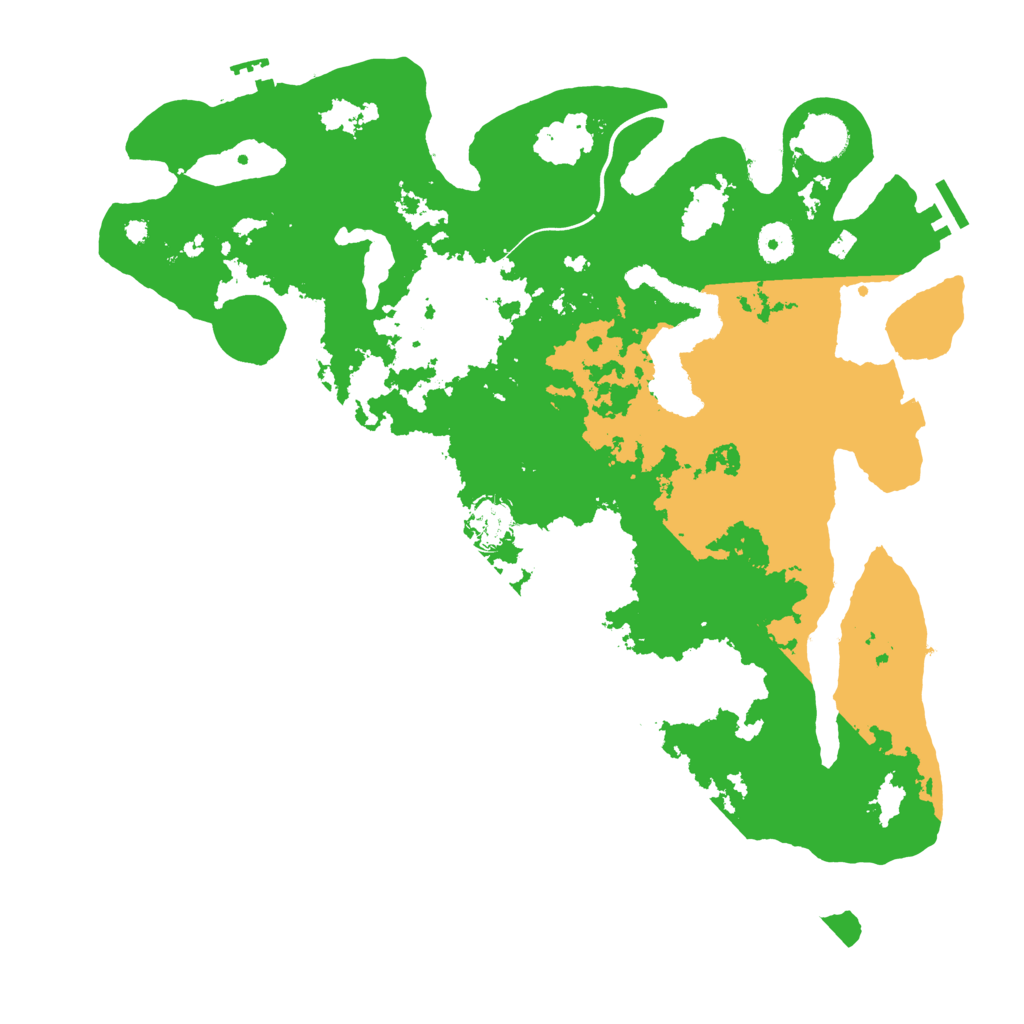 Biome Rust Map: Procedural Map, Size: 4000, Seed: 301354810