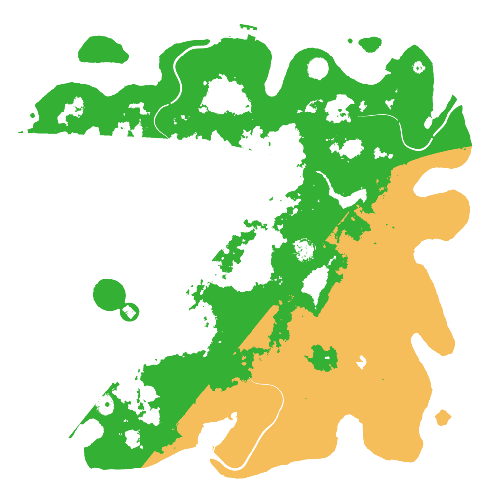Biome Rust Map: Procedural Map, Size: 4242, Seed: 472317581