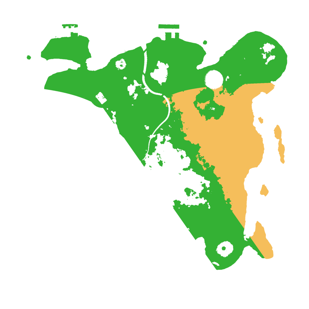 Biome Rust Map: Procedural Map, Size: 3000, Seed: 14756