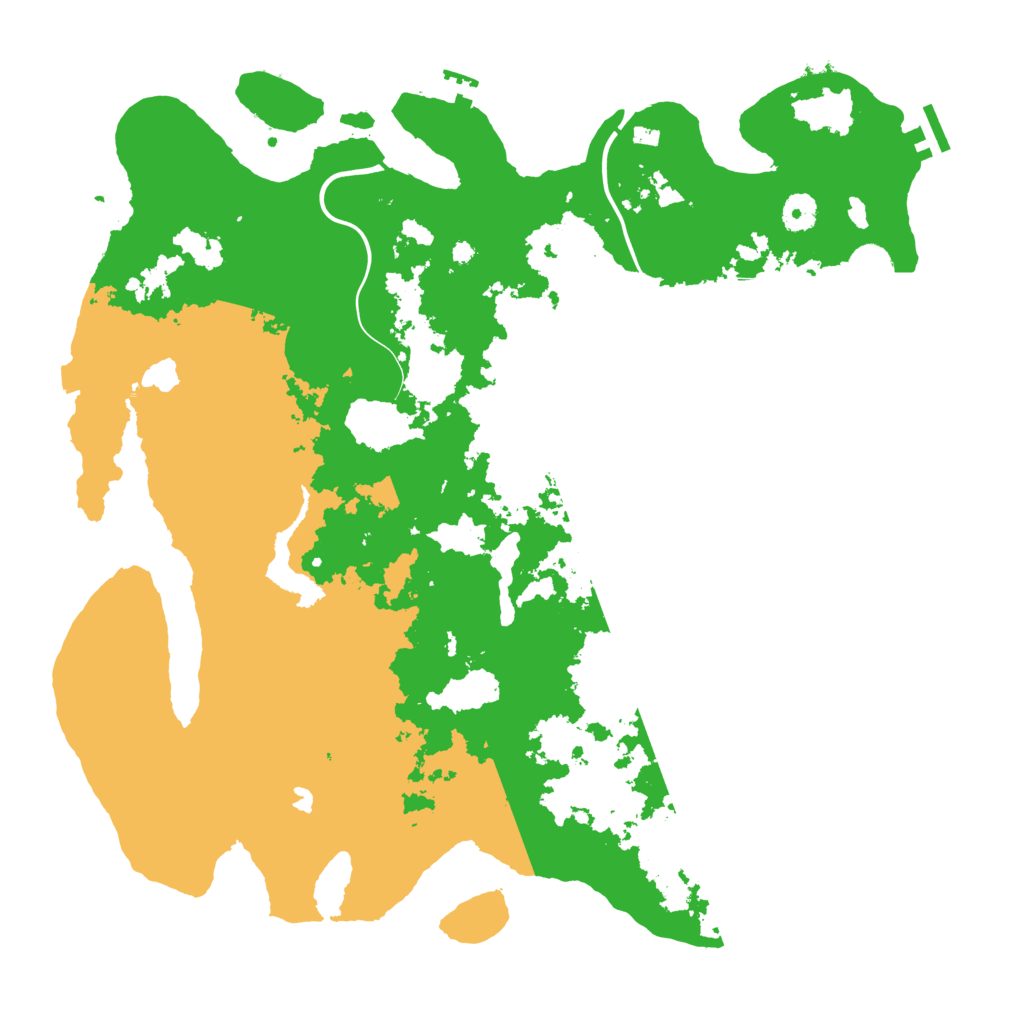 Biome Rust Map: Procedural Map, Size: 4200, Seed: 1300328586