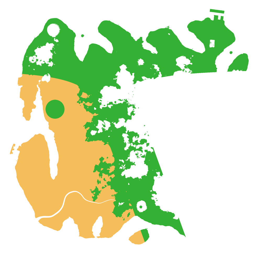Biome Rust Map: Procedural Map, Size: 3750, Seed: 1300328586