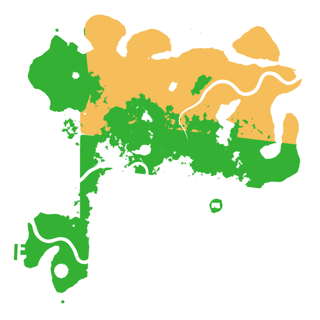 Biome Rust Map: Procedural Map, Size: 4000, Seed: 267561480