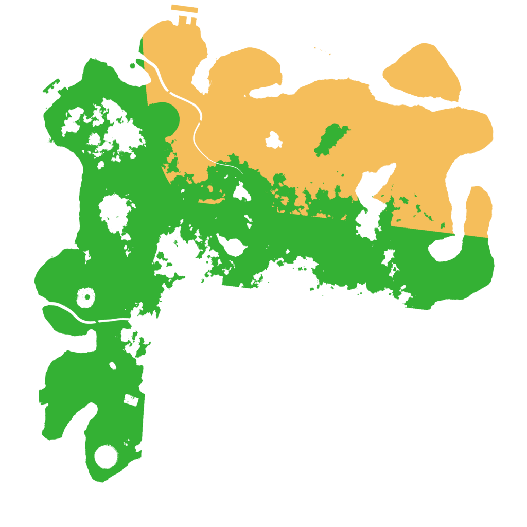 Biome Rust Map: Procedural Map, Size: 4000, Seed: 267561480