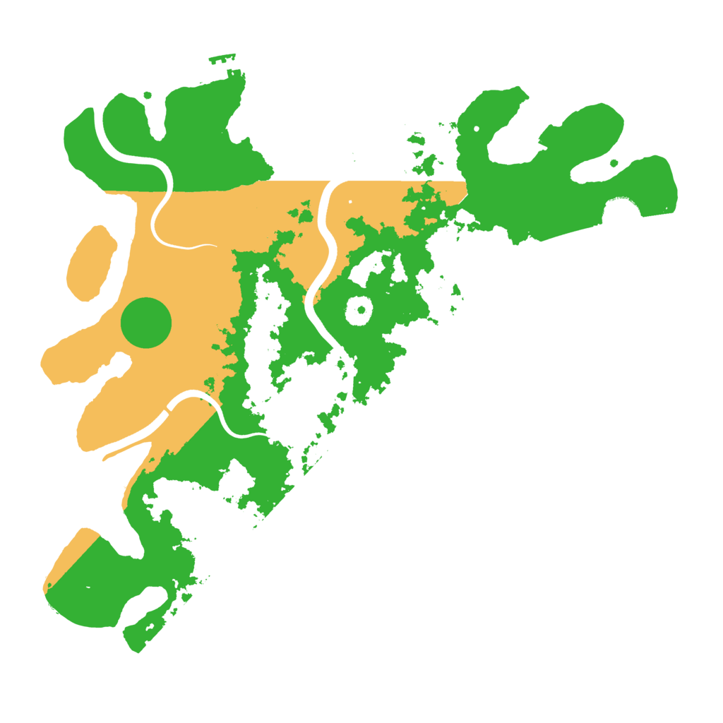 Biome Rust Map: Procedural Map, Size: 3750, Seed: 1229409507