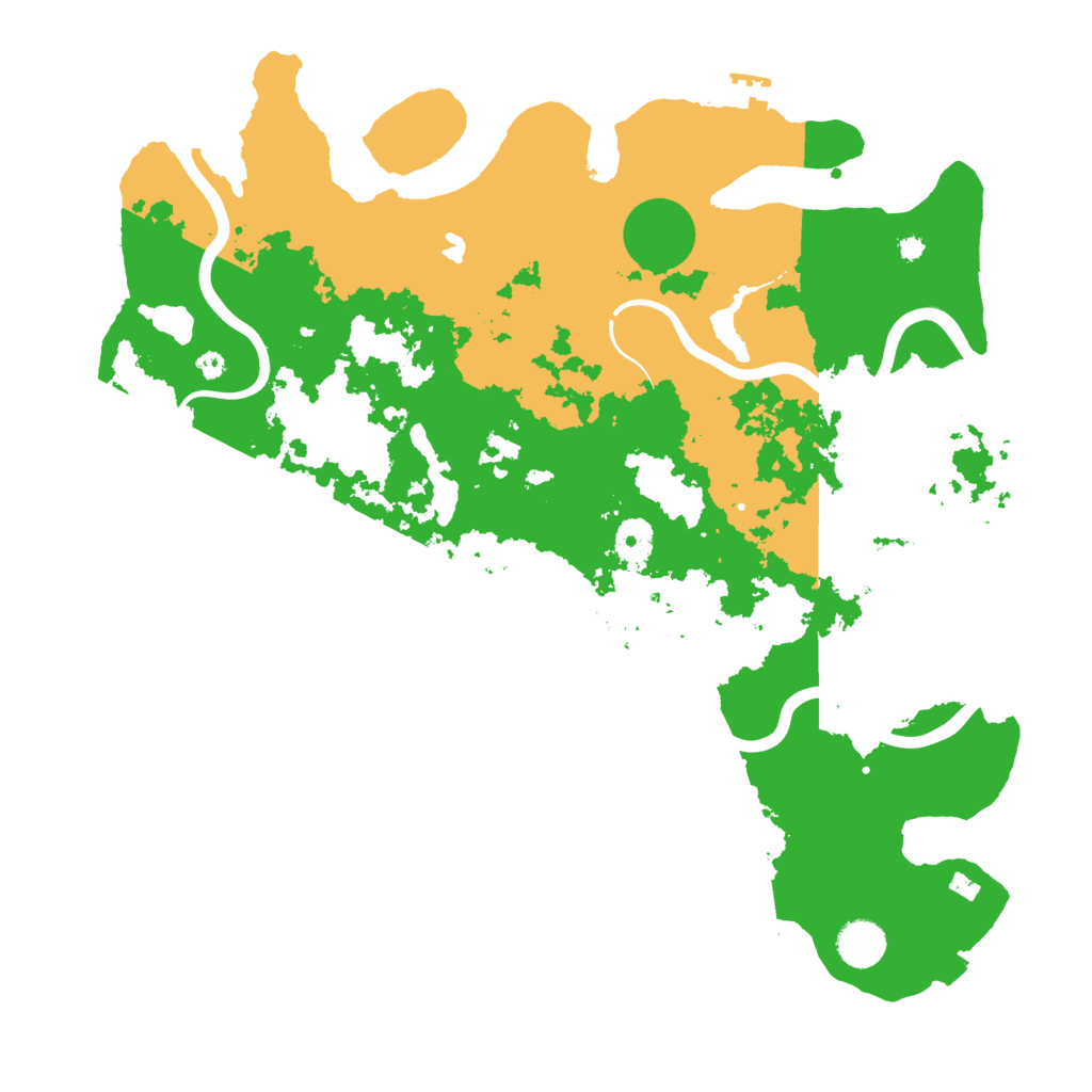 Biome Rust Map: Procedural Map, Size: 4000, Seed: 115118556