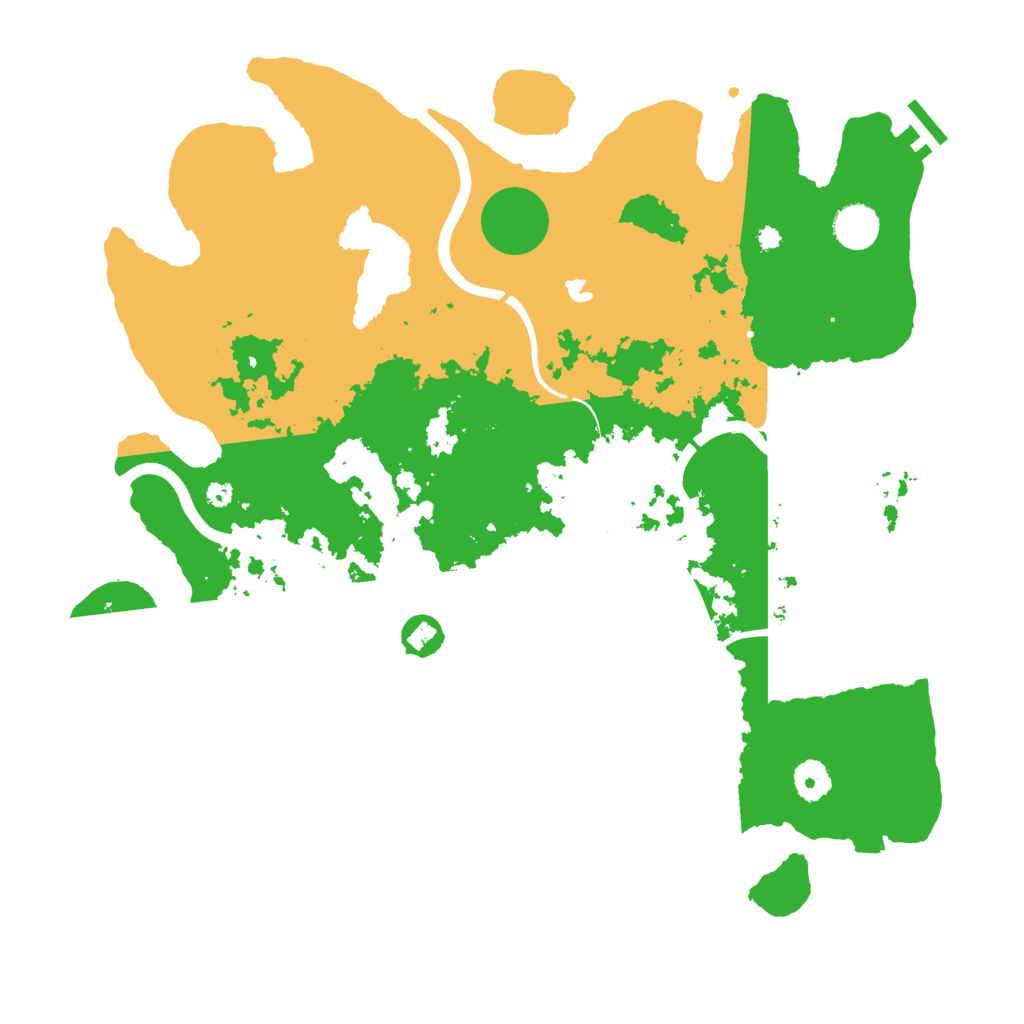 Biome Rust Map: Procedural Map, Size: 4000, Seed: 1213678092