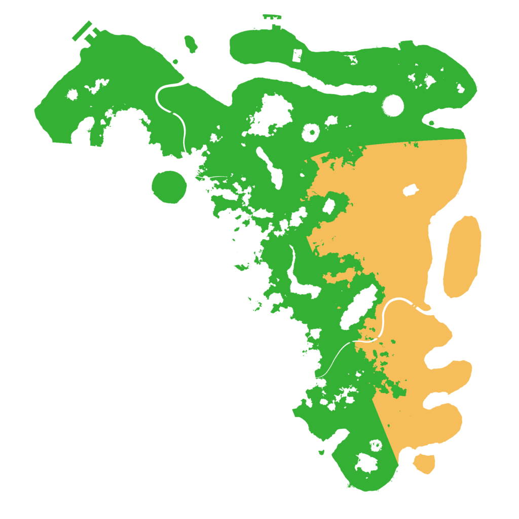 Biome Rust Map: Procedural Map, Size: 4250, Seed: 7878875