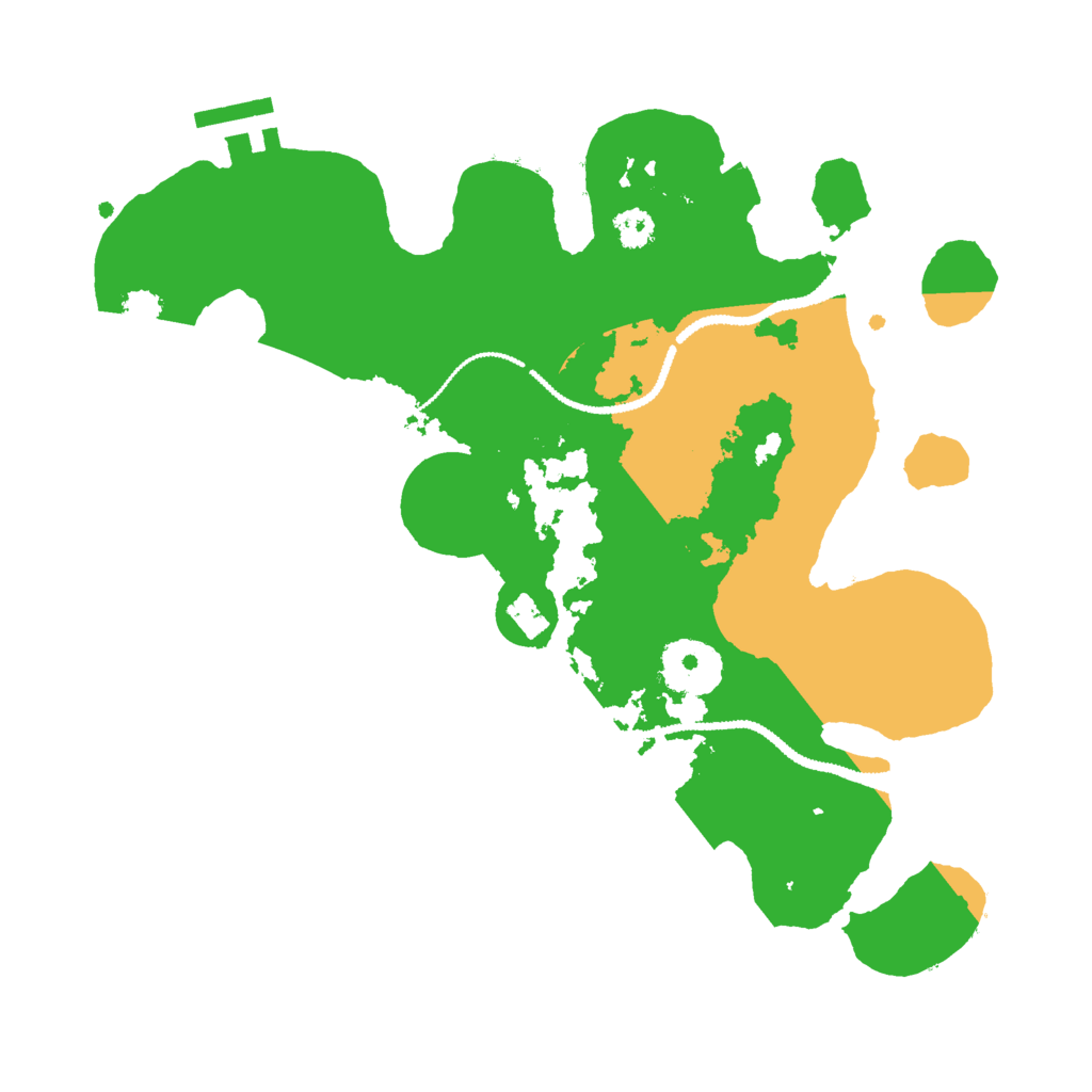 Biome Rust Map: Procedural Map, Size: 2800, Seed: 723418