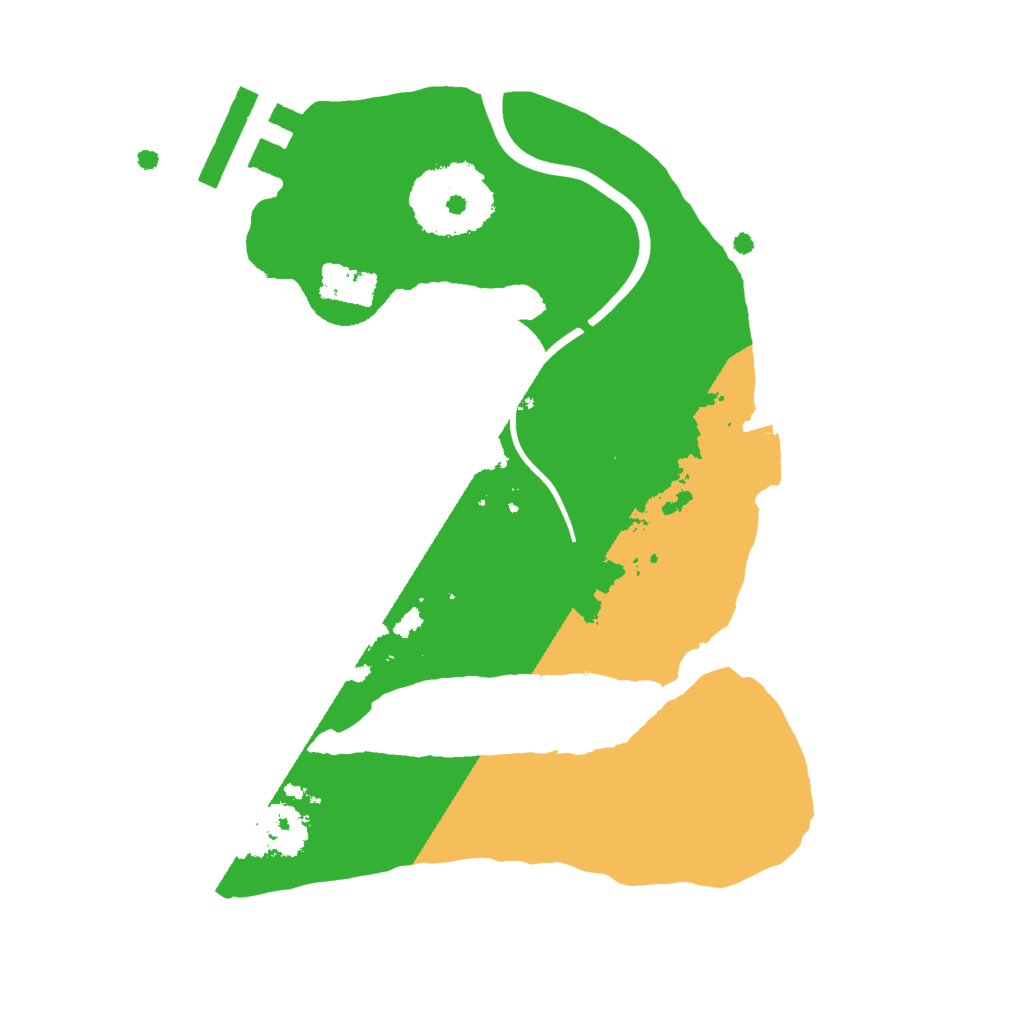 Biome Rust Map: Procedural Map, Size: 1998, Seed: 2023559782