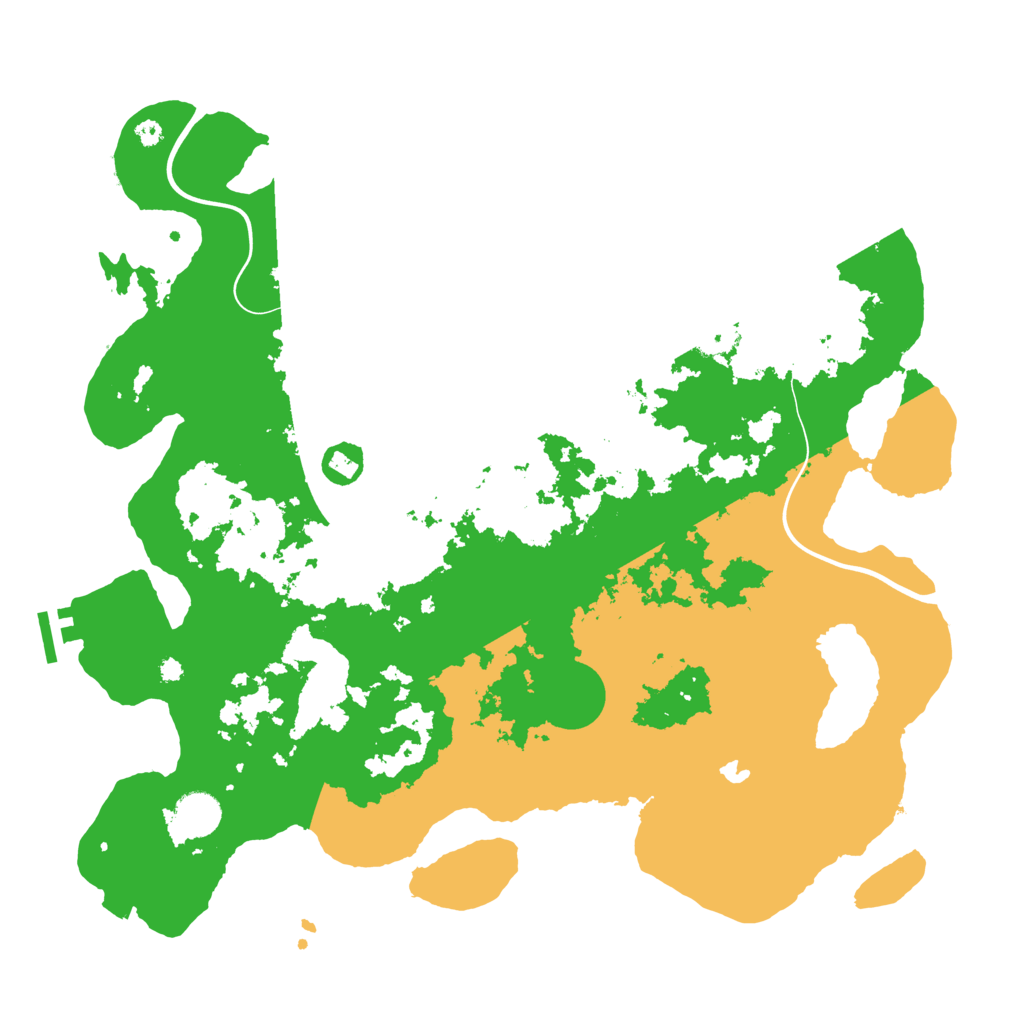 Biome Rust Map: Procedural Map, Size: 4000, Seed: 1546911692