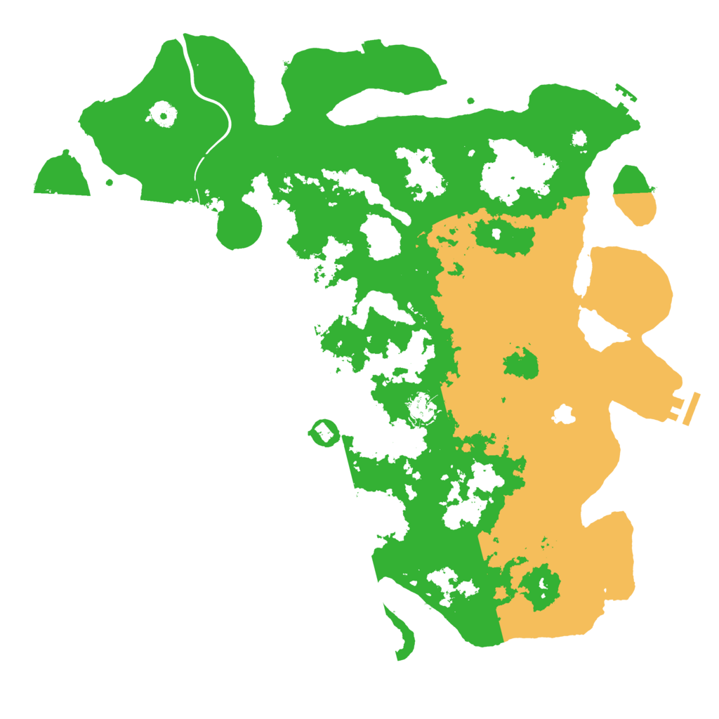 Biome Rust Map: Procedural Map, Size: 4250, Seed: 668373648