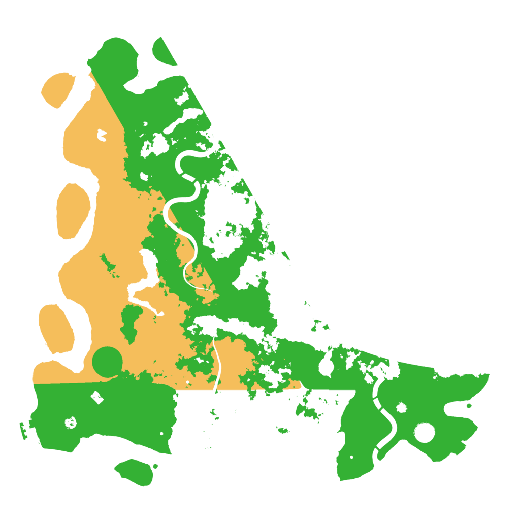 Biome Rust Map: Procedural Map, Size: 4500, Seed: 1906185140