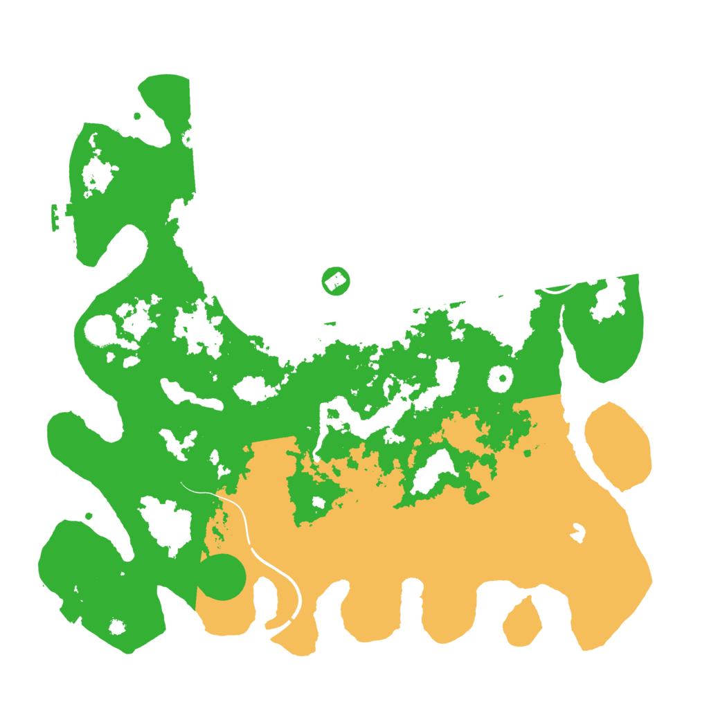 Biome Rust Map: Procedural Map, Size: 4000, Seed: 473599368