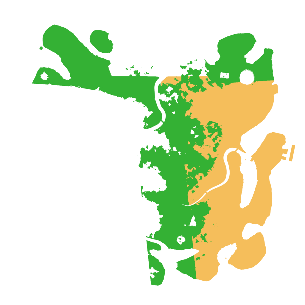 Biome Rust Map: Procedural Map, Size: 3750, Seed: 35765