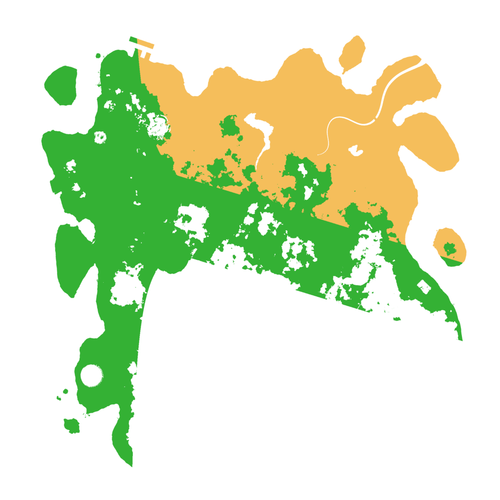 Biome Rust Map: Procedural Map, Size: 4000, Seed: 40006660