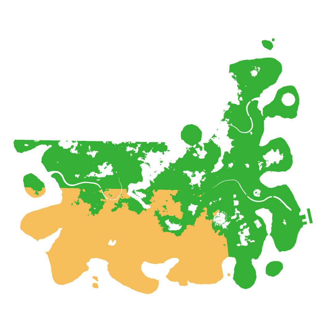 Biome Rust Map: Procedural Map, Size: 4250, Seed: 23736