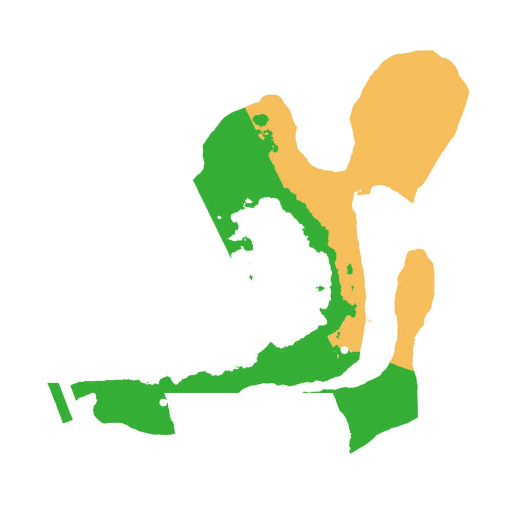 Biome Rust Map: Procedural Map, Size: 2000, Seed: 324