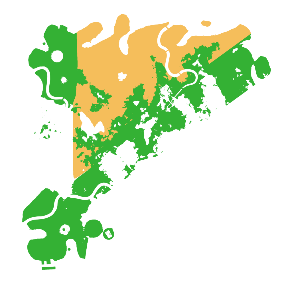 Biome Rust Map: Procedural Map, Size: 4300, Seed: 314