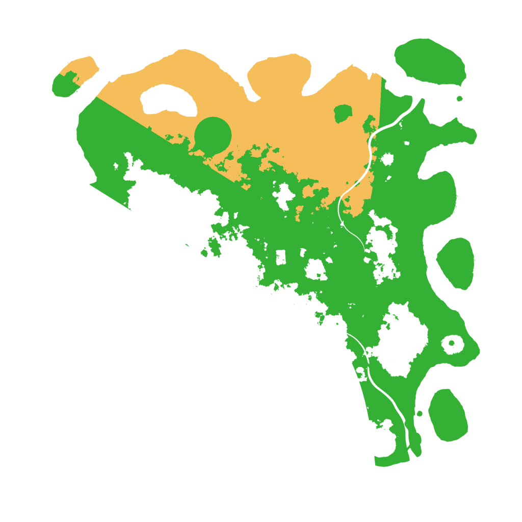 Biome Rust Map: Procedural Map, Size: 3750, Seed: 627707270