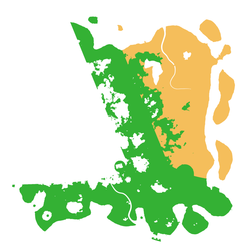 Biome Rust Map: Procedural Map, Size: 4000, Seed: 391197580